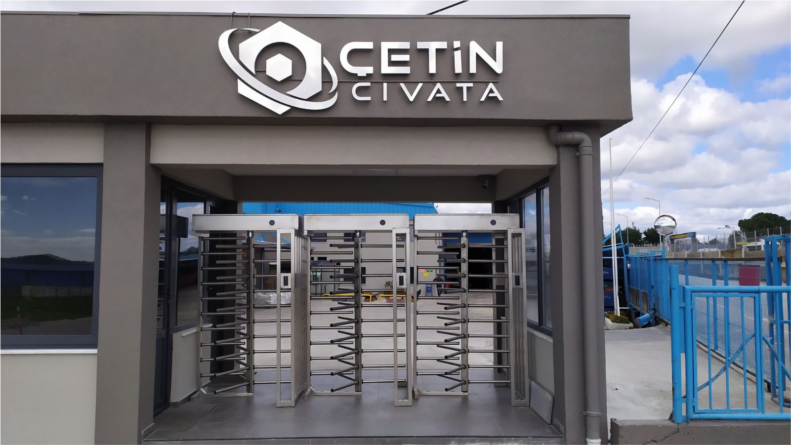 Tourniquet en acier inoxydable et système d'accès par carte pour le suivi du personnel  – Çetin Civata A.Ş