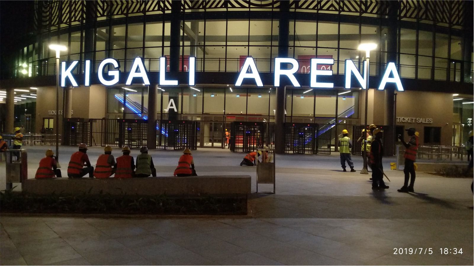 Projet de tourniquet pour le stade Kigali Arena