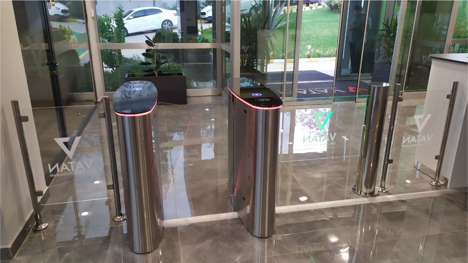 Projet de tourniquet à passage rapide et tourniquet VIP