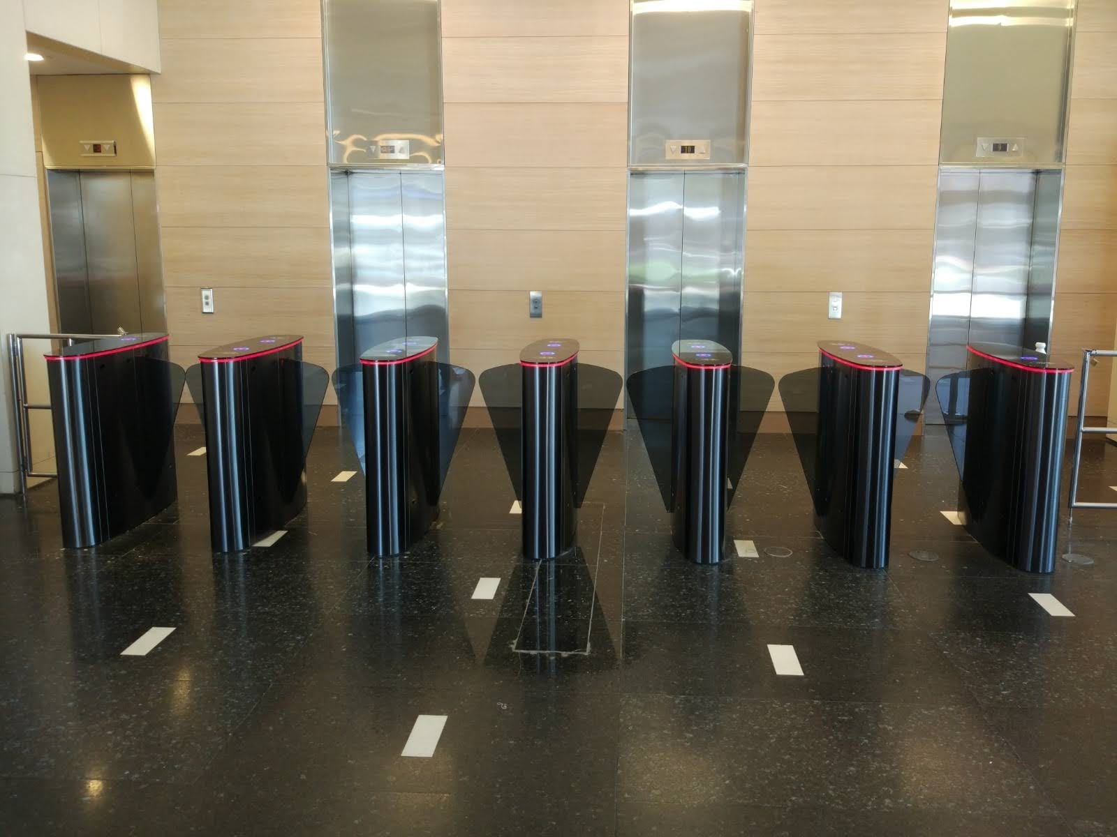 Corporate Plaza Speed Gate & Access Control Project