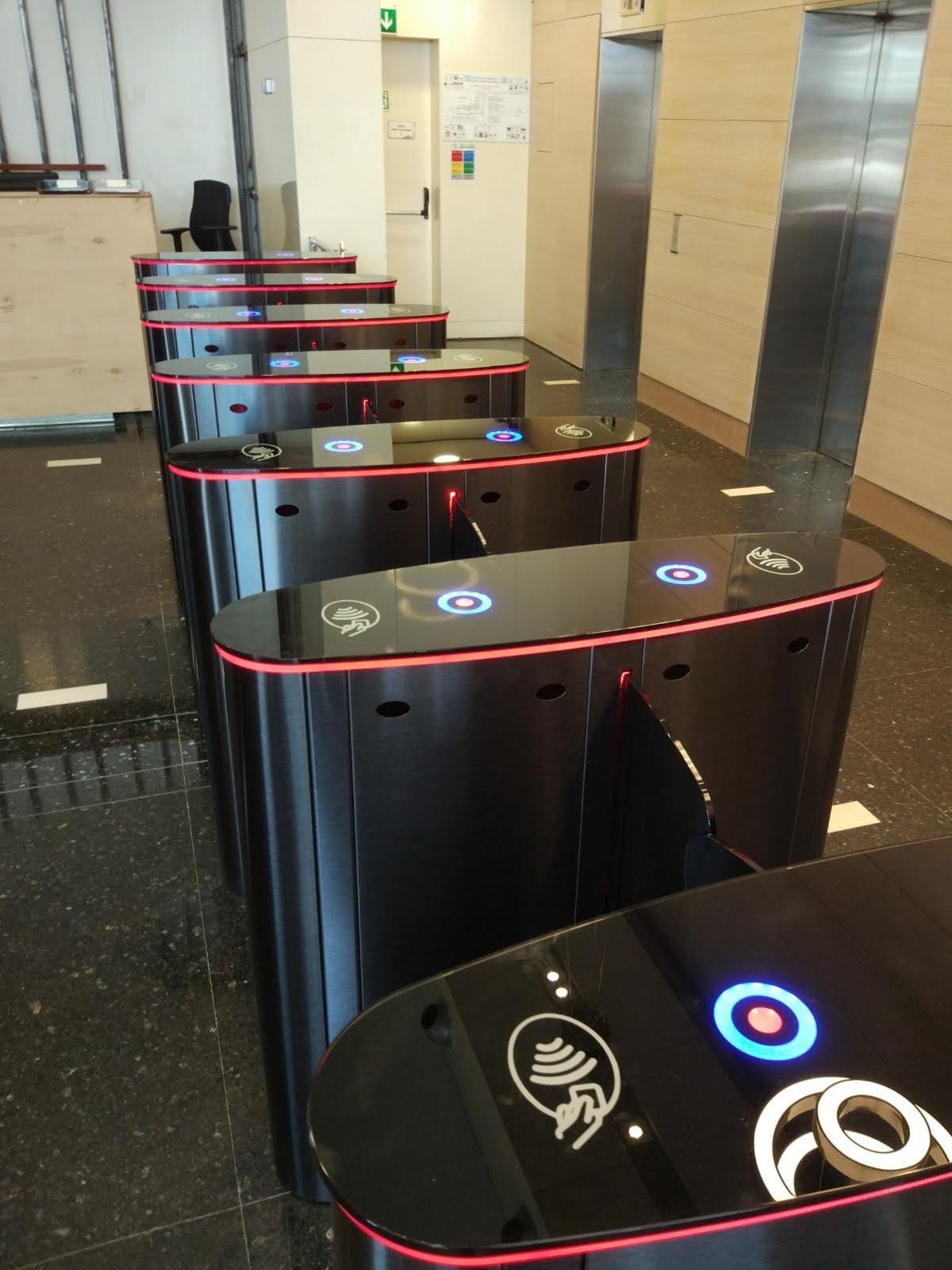 Corporate Plaza Speed Gate & Access Control Project