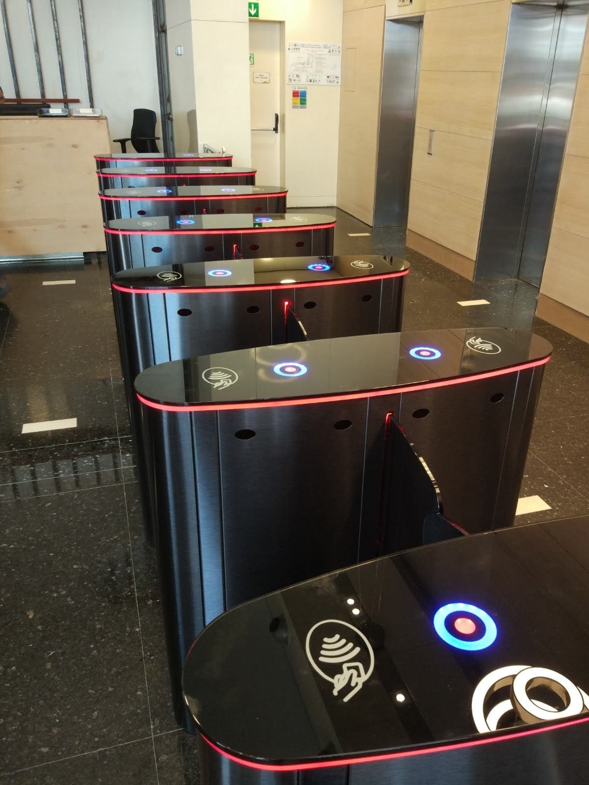 Corporate Plaza Speed Gate & Access Control Project