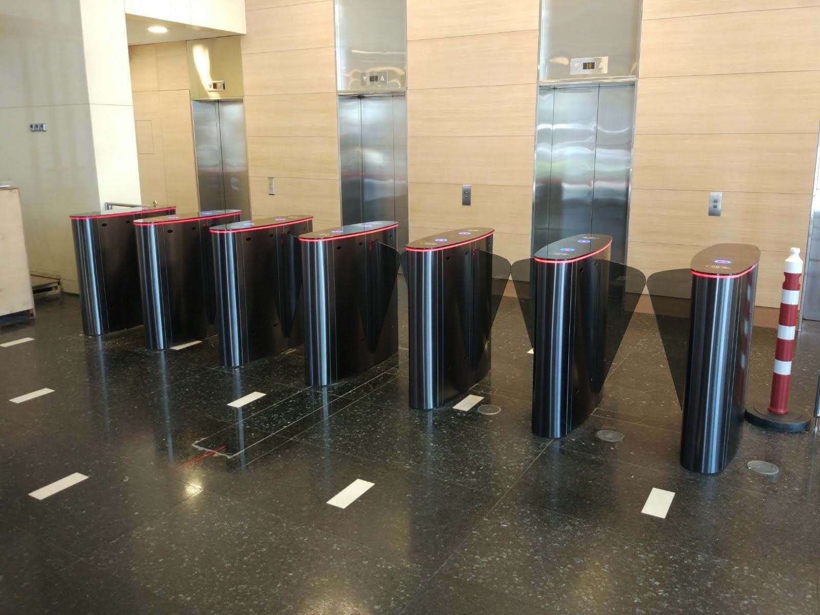 Corporate Plaza Speed Gate & Access Control Project