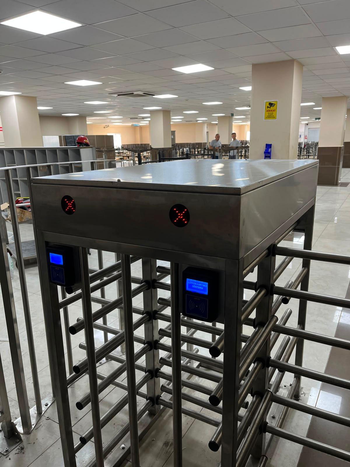 Mercedes-Benz Türk Aksaray Truck Factory Cafeteria Full-Height Turnstile & Card Access Project
